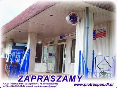 Piotruś Pan. Zaopatrzenie gastronomii, hoteli, maszyny czyszczące, środki chemiczne